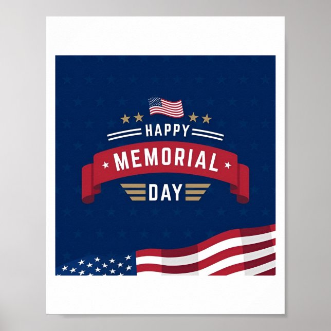Logo Memorial Day Poster (Front)