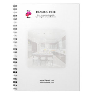 Logo Minimal Photo Business Marketing Notebook