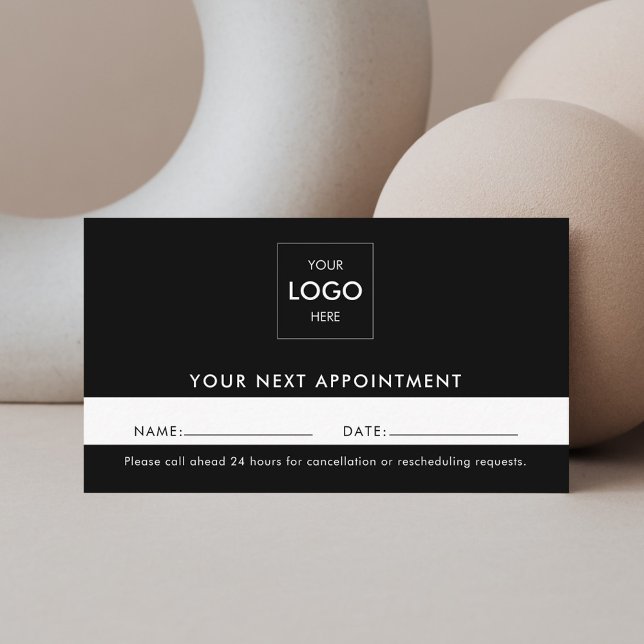 Logo Modern Professional Appointment Card (Creator Uploaded)