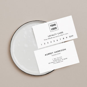 Logo Modern Professional Loyalty Card