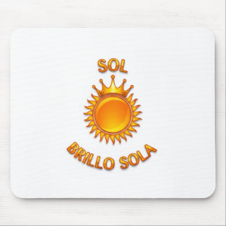 Logo Mouse Pad with Sol Brillo Sola Shine | Mouse