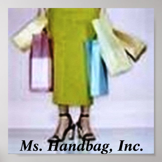 logo, Ms. Handbag, Inc. Poster (Front)