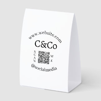 logo name letter company social media website QR