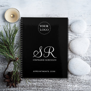 Logo Name Monogram Modern Business 2025 Planner