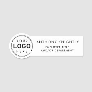 Logo Name Title Department Tag