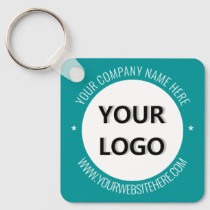Logo Name Website Promotional Company Keychain
