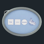 Logo Oval Belt Buckle<br><div class="desc">© Lonely Island Technologies.</div>