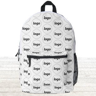 Logo Pattern Promotional Business Printed Backpack
