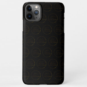 Logo Pattern Simple Logo Template iPhone Case