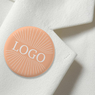 LOGO Peach Company Branding 6 Cm Round Badge