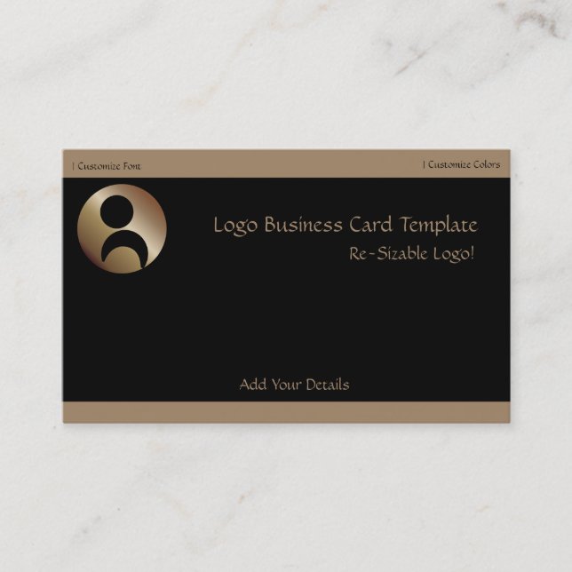 Logo People Business Card (Front)