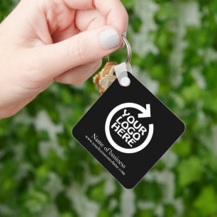 Logo Personalised Business Key Ring