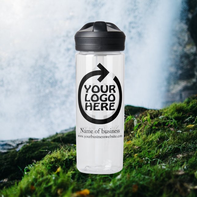 Logo Personalised Business Water Bottle (Creator Uploaded)