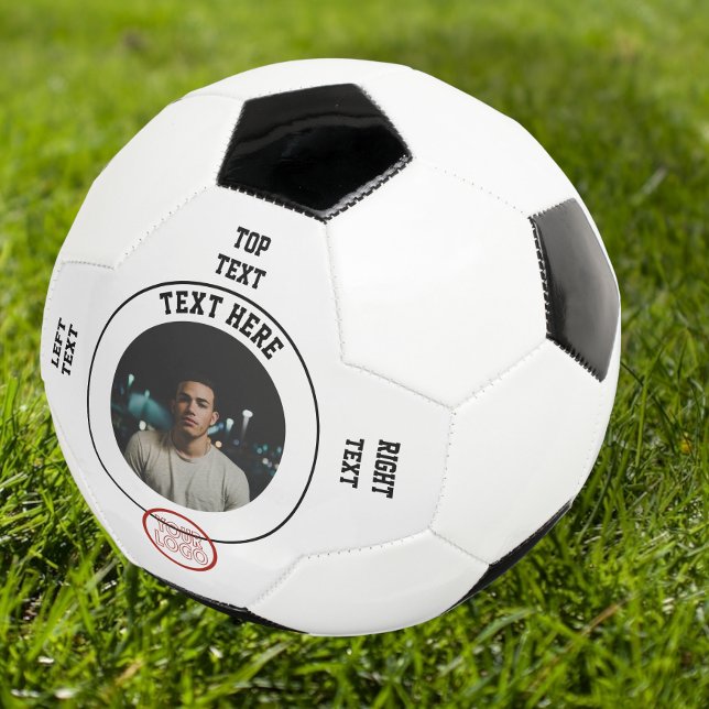 LOGO Photo Personalised Soccer Ball (Creator Uploaded)