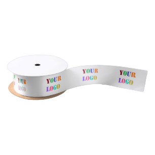 Logo Photo Ribbon Promotional Your Company Satin Ribbon