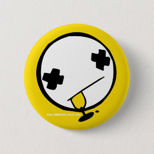 LOGO PIN! 6 CM ROUND BADGE