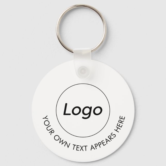 Logo Professional Business promotional Key Ring (Front)