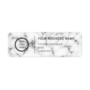 Logo Professional Business Return Address Label