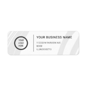 Logo Professional Business Return Address Label