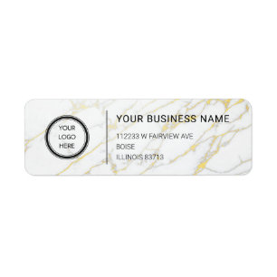 Logo Professional Business Return Address Label