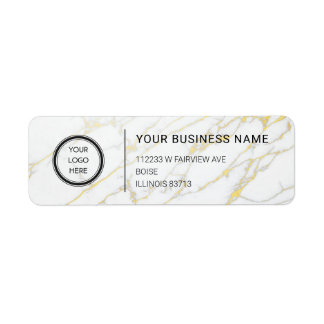 Logo Professional Business Return Address Label