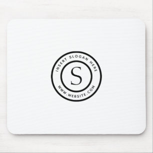 Logo Professional Plain Simple Modern Mouse Pad