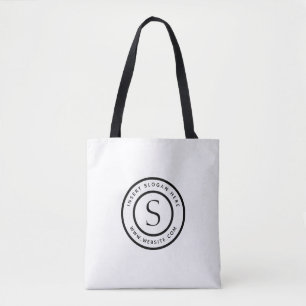 Logo Professional Plain Simple Modern Tote Bag