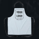 Logo Professional Simple Apron<br><div class="desc">Add your logo.</div>