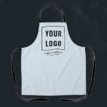 Logo Professional Simple Apron<br><div class="desc">Add your logo.</div>