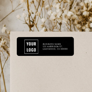 Logo Professional Simple Return Address Label