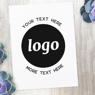 Logo Promotional Business Postcard