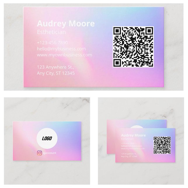 Logo QR Code Business Card (Logo QR Code Business Card
)
