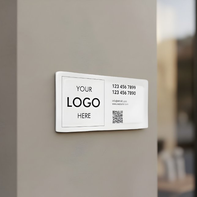 Logo QR Code Business Professional Banner (Creator Uploaded)
