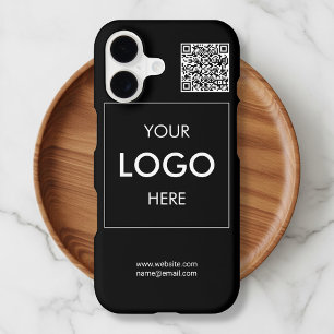 Logo QR Code Business Professional iPhone Case