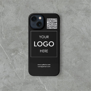 Logo QR Code Business Professional iPhone Case