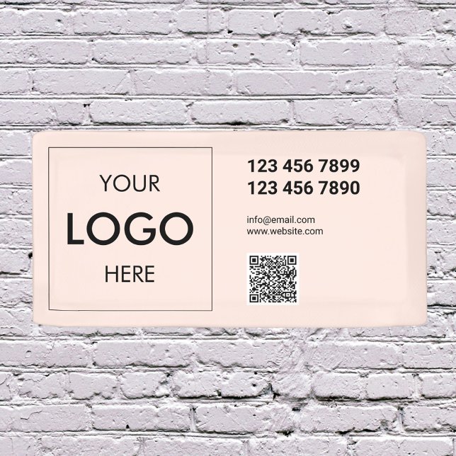 Logo QR Code Modern Professional Banner (Creator Uploaded)
