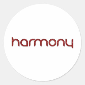 logo-red-glass-1000x300 classic round sticker