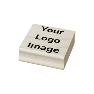 Logo rubber stamp