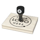 Logo Rubber Stamp Business Custom Branded 
