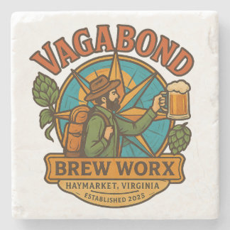 Logo Sandstone Coaster