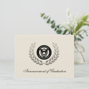 Logo School or College Graduation Announcements