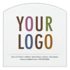 Logo Sign for Office Door Acrylic Self Adhesive