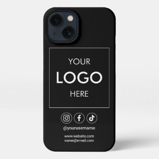 Logo Social Media BusinessiPhone Case