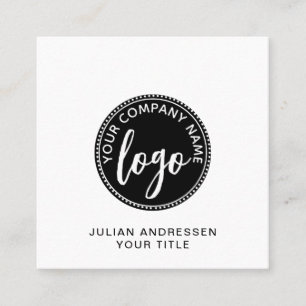 Logo Square Business Card