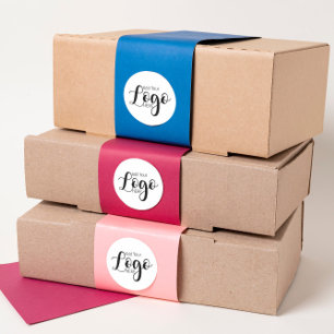 Logo sticker baking stickers