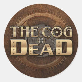 Logo Sticker Leather Background