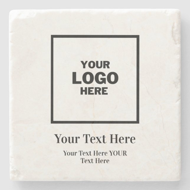 Logo Stone Coaster (Front)