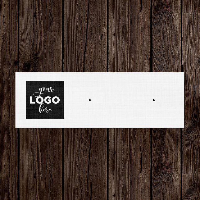 Logo Stud Earring Display Cards (Creator Uploaded)