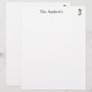 LOGO Stylish  Letter head Paper Custom Letterhead