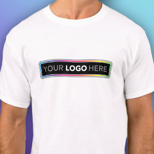 Logo T-Shirt - Custom Business Apparel - Wide Logo